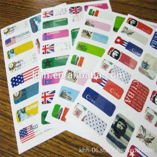 High Quanlity Factory Whole Sale Custom Printing Sticker Label